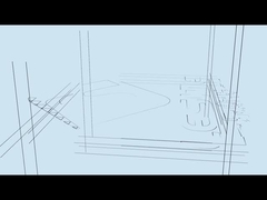 Equipo de corte de marcos externos de perfil de aluminio