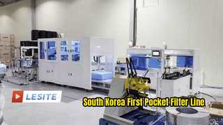 Se pone en funcionamiento la primera línea de montaje automática de filtros de bolsillo de Corea del Sur