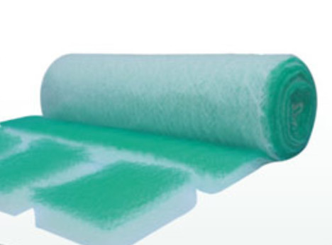 Medios de filtración de baja resistencia / filtro de techo para la cabina de pulverización Buen rendimiento de filtración del smog
