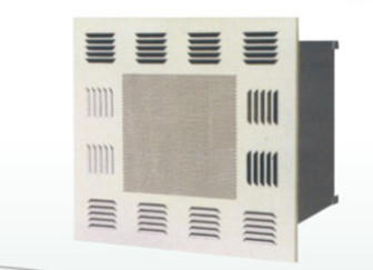Estructura simple Superficie del soplador de aire Hepa tratada con pulverización electrostática