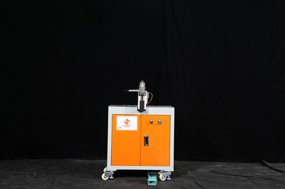 Máquina de embalaje manual de filtros de bolsas con una sola cabeza