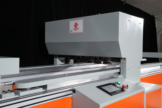 Máquina para fabricar filtros de aire HVAC de 1,8 KW accionada por presión de aceite