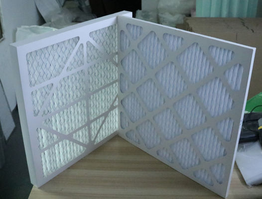 Filtro de aire de Commerical G3 G4 Merv 8 Hepa para la HVAC, filtro plisado del panel