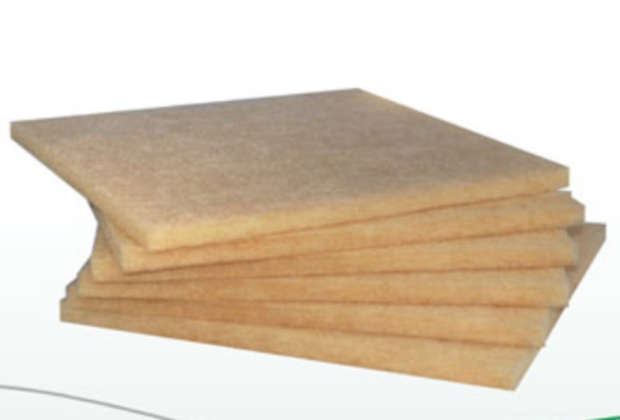 Medios de filtro ignífugos resistentes a altas temperaturas de fibra sintética