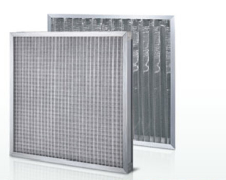 Prefiltro de malla metálica de múltiples capas de malla de aluminio ondulado y malla de acero inoxidable