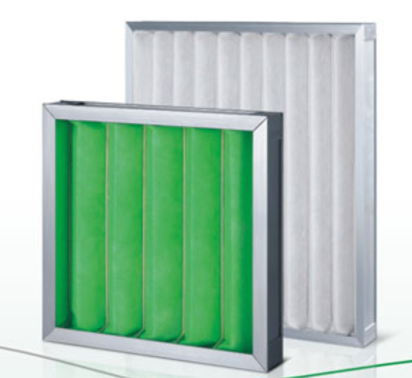 Capacidad de retención de polvo elevada Prefiltro plissado lavable Baja resistencia