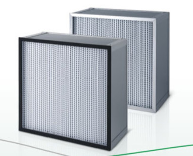 Capacidad de captura de polvo alta Filtro HEPA de revestimiento profundo Buena penetración del flujo de aire Uniformidad