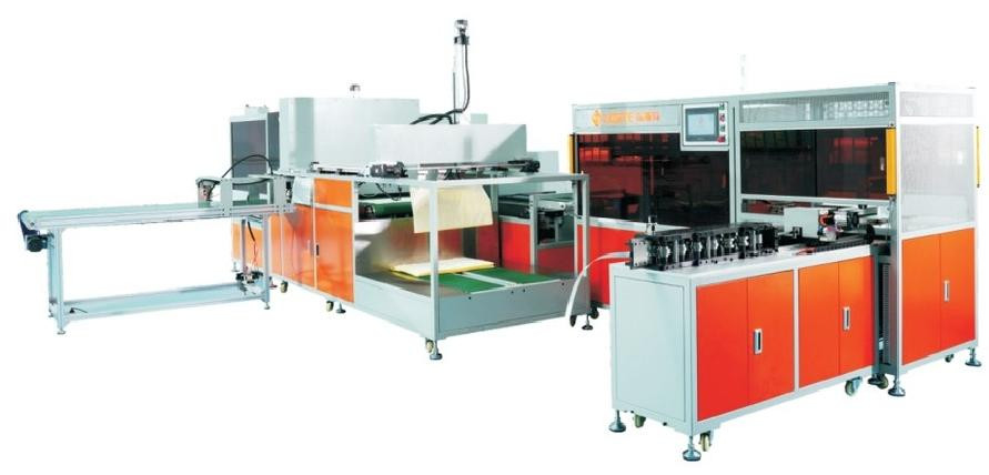 12pcs/Min Filtro de aire Plissing Machine Producción exitosa del marco del filtro de aire