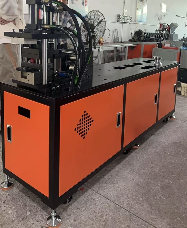 Máquina de fabricación de marcos de filtros de aire automáticos duraderos con flexión de corte