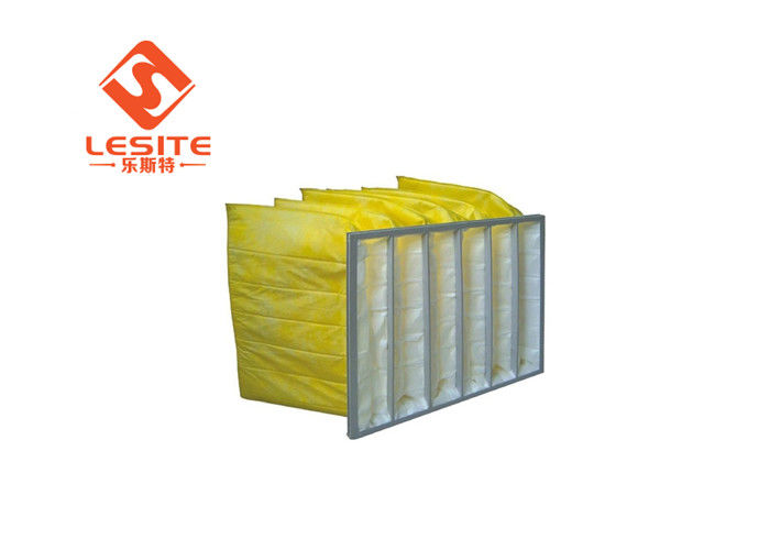 Filtro de bolso anti de la corrosión el 95% Hepa, reemplazo del filtro de Hepa para el sitio de limpieza