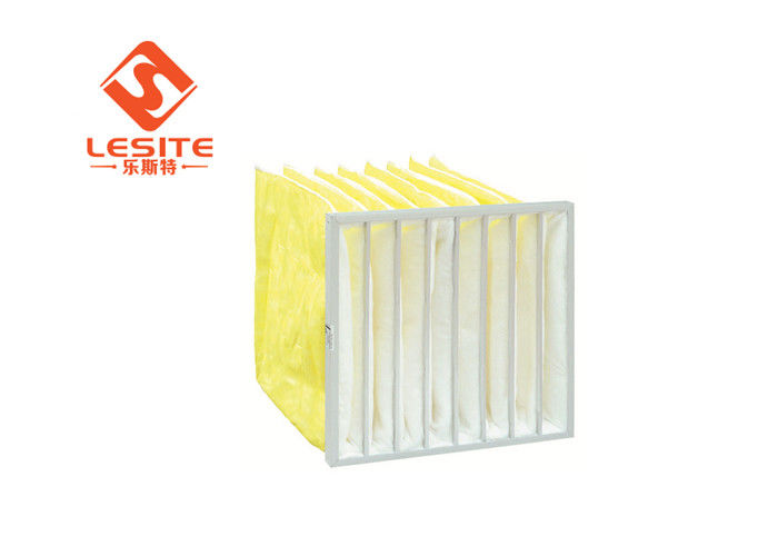 Sructure sólido todo el filtro de bolso de aluminio del marco metálico 500m m, filtro de Hepa 14
