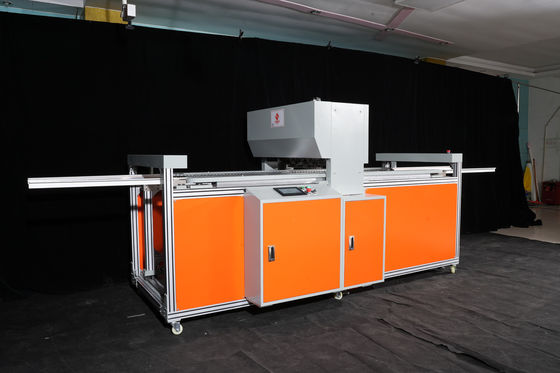 Máquina de fabricación de filtros de aire de 1.8 kW impulsada por presión de aceite, máquina de fabricación de filtros HVAC